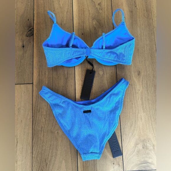 TRIANGL ROMY - NORMAL MARINA SPARKLE SET NO BAG NEW WITH TAGS - Picture 5 of 13